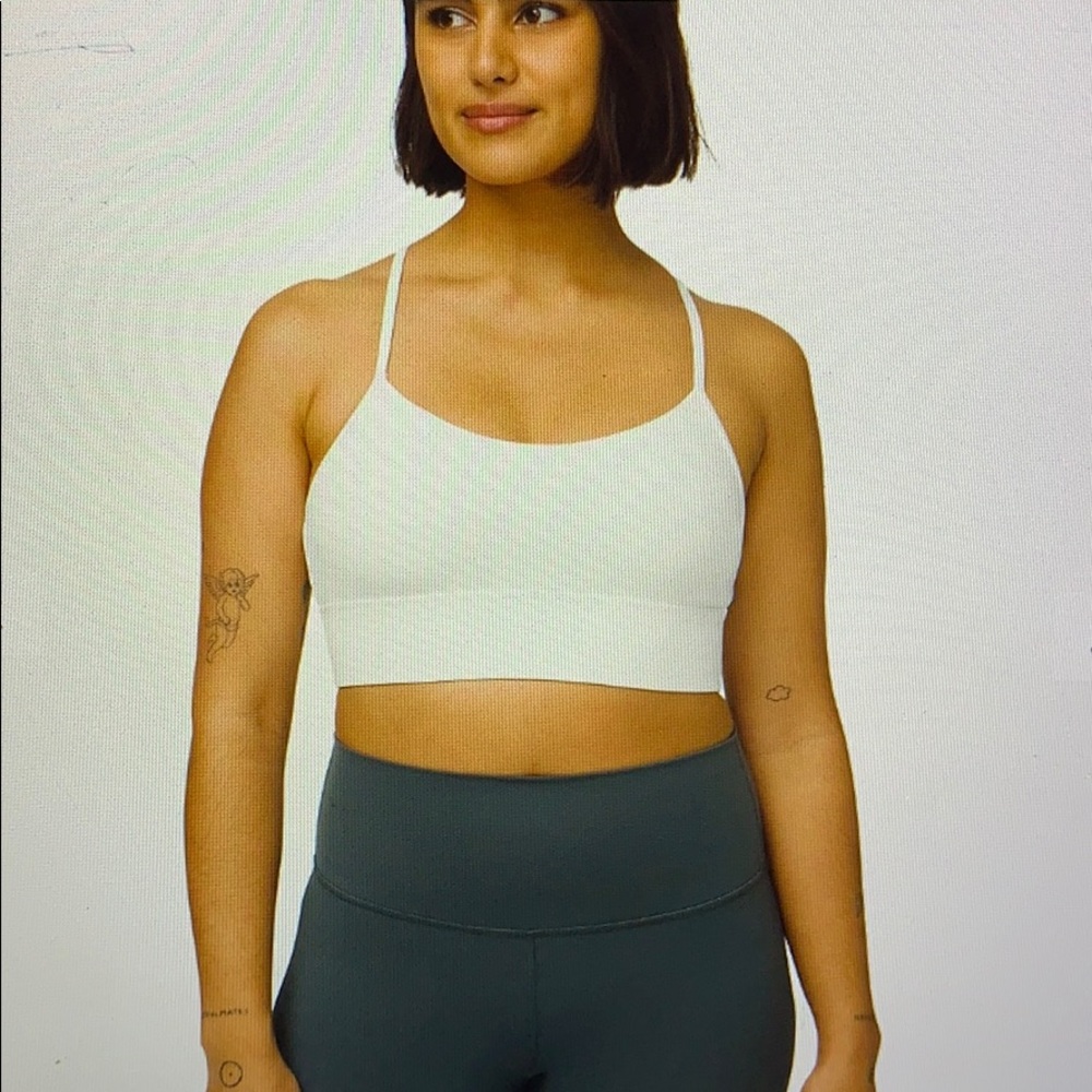 Lululemon Flow Y Long Aline Sports Bra